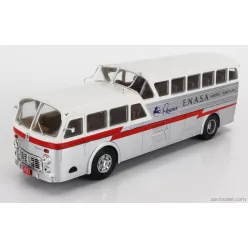   PEGASO  Z-403 MONOSCOCCA AUTOBUS E.N.A.S.A. MADRID-BARCELLONA 1951  SILVER WHITE RED