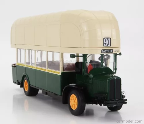 RENAULT  TN4F FRANCE AUTOBUS 1940  GREEN CREAM