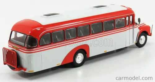 VOLVO  B375 AUTOBUS SWEDEN 1957  ORANGE WHITE