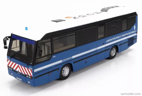 LOHR  L96 AUTOBUS IRCGN GENDARMERIE POLICE FRANCE 1996  BLUE WHITE