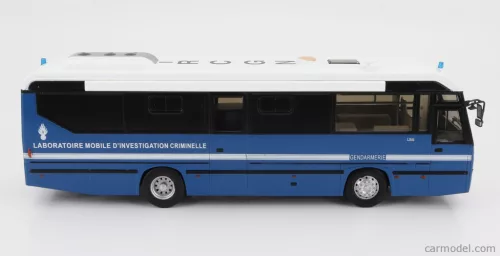 LOHR  L96 AUTOBUS IRCGN GENDARMERIE POLICE FRANCE 1996  BLUE WHITE