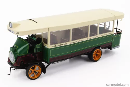 SCHNEIDER  H AUTOBUS FRANCE 1916  GREEN CREAM