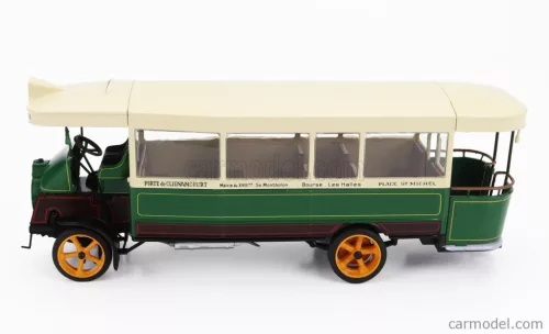 SCHNEIDER  H AUTOBUS FRANCE 1916  GREEN CREAM