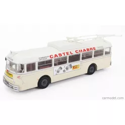   CHAUSSON  VBC-APURMTT AUTOBUS FILOBUS FRANCE 1963  CREAM WHITE