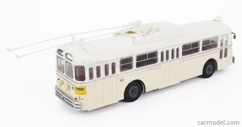 CHAUSSON  VBC-APURMTT AUTOBUS FILOBUS FRANCE 1963  CREAM WHITE