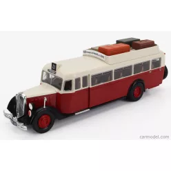 CITROEN  T45 AUTOBUS PARIS FRANCE 1939  RED WHITE