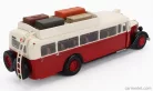 CITROEN  T45 AUTOBUS PARIS FRANCE 1939  RED WHITE