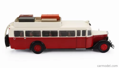 CITROEN  T45 AUTOBUS PARIS FRANCE 1939  RED WHITE
