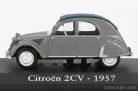 CITROEN  2CV CABRIOLET CLOSED 1957 - CON VETRINA - WITH SHOWCASE  GREY