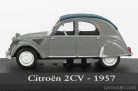CITROEN  2CV CABRIOLET CLOSED 1957 - CON VETRINA - WITH SHOWCASE  GREY
