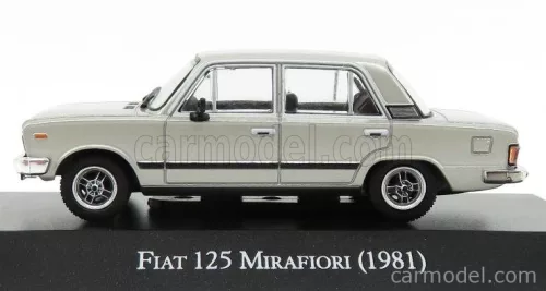 FIAT  125 MIRAFIORI 1981  SILVER