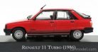 RENAULT  R11 TURBO 1986  RED BLACK