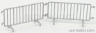 ACCESSORIES  SET 2X TRANSENNE  GREY