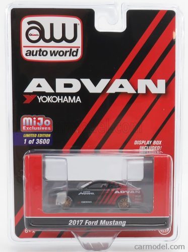 FORD USA  MUSTANG COUPE ADVAN 2017  BLACK RED