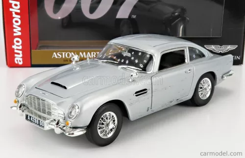ASTON MARTIN  DB5 1964 - 007 JAMES BOND - NO TIME TO DIE - NON E' TEMPO PER MORIRE  SILVER