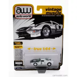 FORD USA  GT40 N 9 RACING 1966  WHITE BLACK