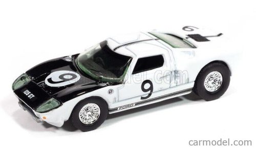 FORD USA  GT40 N 9 RACING 1966  WHITE BLACK