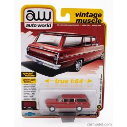 CHEVROLET  NOVA II SW STATION WAGON 1965  RED