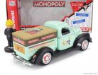 FORD USA  PICK-UP PROPERTY MANAGEMENT TRUCK WITH MONOPOLY FIGURE 1940  VERY LIGHT GREEN BLACK