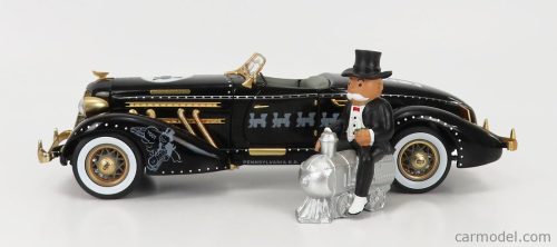 AUBURN  851 SPEEDSTER OPEN 1935 WITH Mr. MONOPOLY FIGURE