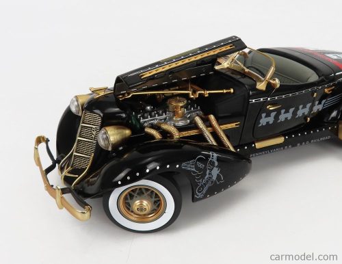 AUBURN  851 SPEEDSTER OPEN 1935 WITH Mr. MONOPOLY FIGURE