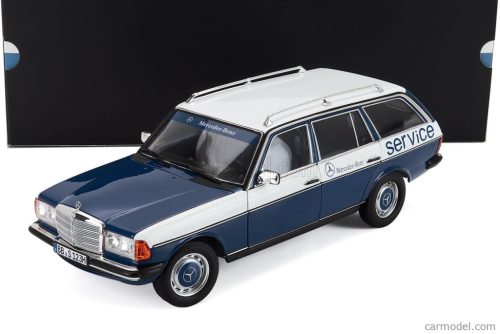 MERCEDES BENZ  E-CLASS 200TE SW STATION WAGON T-MODEL (S123) MERCEDES CAR SERVICE 1980  BLUE WHITE