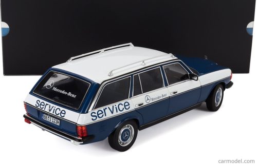 MERCEDES BENZ  E-CLASS 200TE SW STATION WAGON T-MODEL (S123) MERCEDES CAR SERVICE 1980  BLUE WHITE