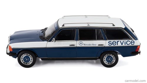 MERCEDES BENZ  E-CLASS 200TE SW STATION WAGON T-MODEL (S123) MERCEDES CAR SERVICE 1980  BLUE WHITE