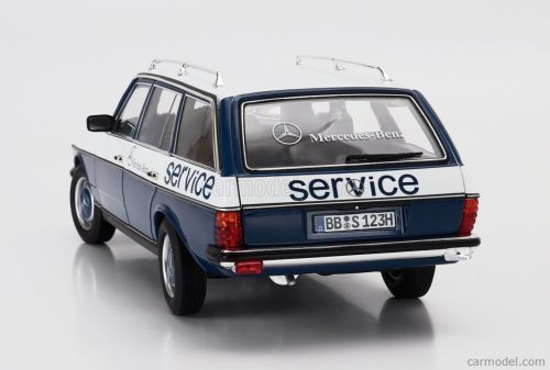 MERCEDES BENZ  E-CLASS 200TE SW STATION WAGON T-MODEL (S123) MERCEDES CAR SERVICE 1980  BLUE WHITE