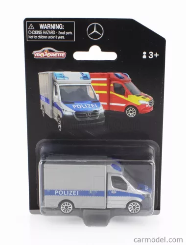 MERCEDES BENZ  SPRINTER VAN POLIZEI 2018  SILVER BLUE