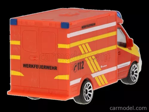 MERCEDES BENZ  SPRINTER VAN FEUERWEHR 2018  RED YELLOW WHITE