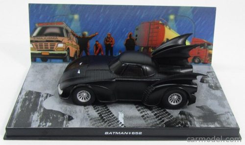 BATMAN  BATMOBILE - BATMAN 652  MATT BLACK