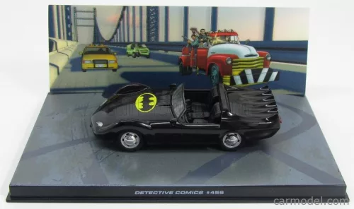 BATMAN  BATMOBILE - DETECTIVE COMICS 456  BLACK