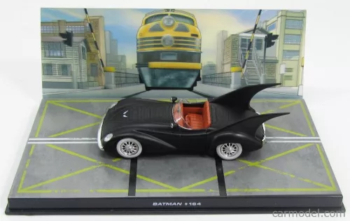 BATMAN  BATMOBILE - BATMAN 164  MATT BLACK