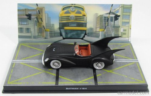 BATMAN  BATMOBILE - BATMAN 164  MATT BLACK