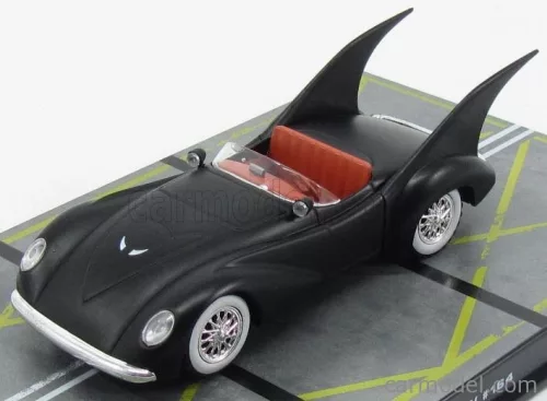BATMAN  BATMOBILE - BATMAN 164  MATT BLACK