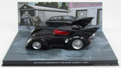 BATMAN  BATMOBILE - LEGEND OF THE DARK KNIGHT 56  BLACK MET