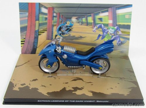 BATMAN  BATCYCLE - LEGEND OF THE DARK KNIGHT  BLUE MET
