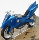 BATMAN  BATCYCLE - LEGEND OF THE DARK KNIGHT  BLUE MET