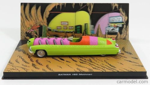BATMAN  UOMO FALENA - MOTHMAN CAR 63  LIGHT GREEN PINK