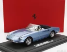 FERRARI  365 CALIFORNIA s/n08347 SPIDER CABRIOLET GENEVE MOTORSHOW 1966- CON VETRINA - WITH SHOWCASE  LIGHT BLUE MET