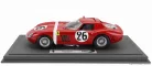 FERRARI  250 GTO 3.0L V12 TEAM NORTH AMERICAN RACING N.A.R.T. N 26 24h LE MANS 1964 ED HUGUS - JOSE ROSINSKI - CON VETRINA - WITH SHOWCASE  RED WHITE
