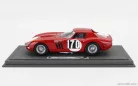 FERRARI  250 GTO COUPE N 170 TOUR DE FRANCE 1964 ANNIE SOISBAULT - NICOLE ROURE - CON VETRINA - WITH SHOWCASE  RED
