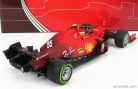 FERRARI  F1 SF21  TEAM SCUDERIA FERRARI MISSION WINNOW N 55 5th EMILIA ROMAGNA ITALY GP - INTERMEDIATE RAIN TIRES 2021 CARLOS SAINZ JR.  RED