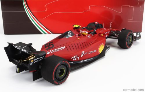 FERRARI  F1-75 TEAM SCUDERIA FERRARI N 55 2nd BAHRAIN GP 2022 CARLOS SAINZ  RED