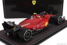 FERRARI  F1-75 TEAM SCUDERIA FERRARI N 55 AUSTRALIAN GP 2022 CARLOS SAINZ - CON VETRINA - WITH SHOWCASE  RED