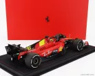 FERRARI  F1  SF-23 TEAM SCUDERIA FERRARI N 16 4th MONZA ITALY GP 2023 CHARLES LECLERC - CON VETRINA - WITH SHOWCASE  RED BLACK YELLOW