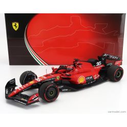   FERRARI  F1  SF-23 TEAM SCUDERIA FERRARI N 16 3rd BELGIUM GP 2023 CHARLES LECLERC  RED BLACK