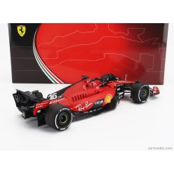   FERRARI  F1  SF-23 TEAM SCUDERIA FERRARI N 16 4th SINGAPORE GP 2023 CHARLES LECLERC  RED BLACK