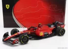 FERRARI  F1  SF-23 TEAM SCUDERIA FERRARI N 55 BELGIUM GP 2023 CARLOS SAINZ  RED BLACK